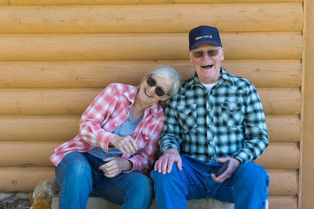 Senior couple in Georgia reviewing Medicare plans